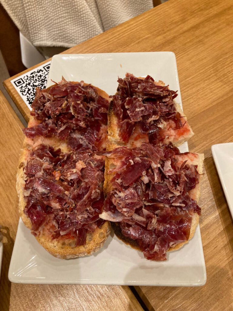 Tapas La Terrassa del Bella Lloret de Mar Spanje